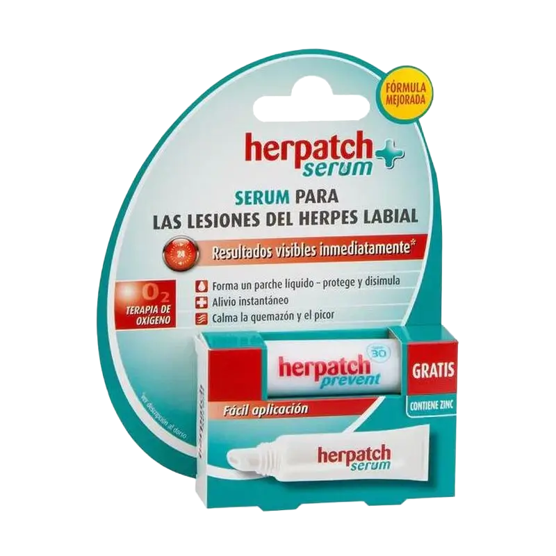 Sérum para o herpes labial